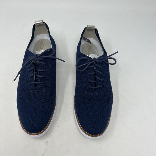 Cole Haan Zerogrand Navy Knit Oxford Sneakers Women's Size 8