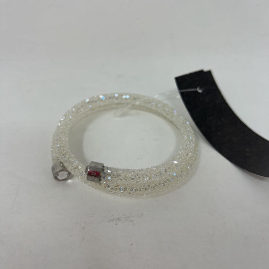 Swarovski Double Wrap Bracelet Clear Crystal
