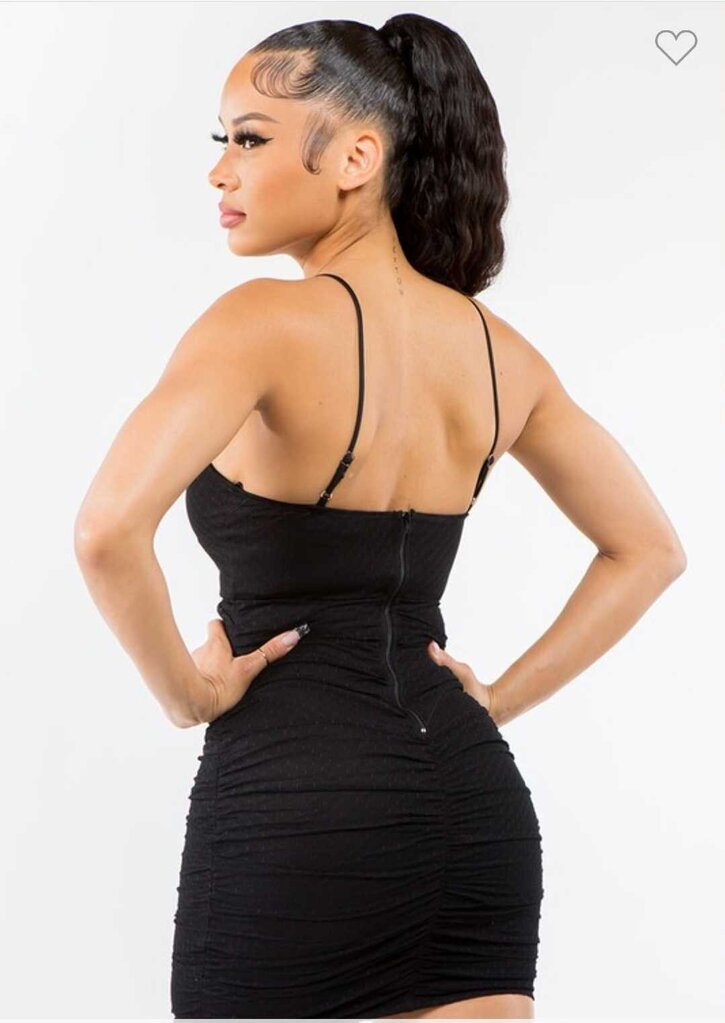 Chest Knot Cutout Bodycon Dress