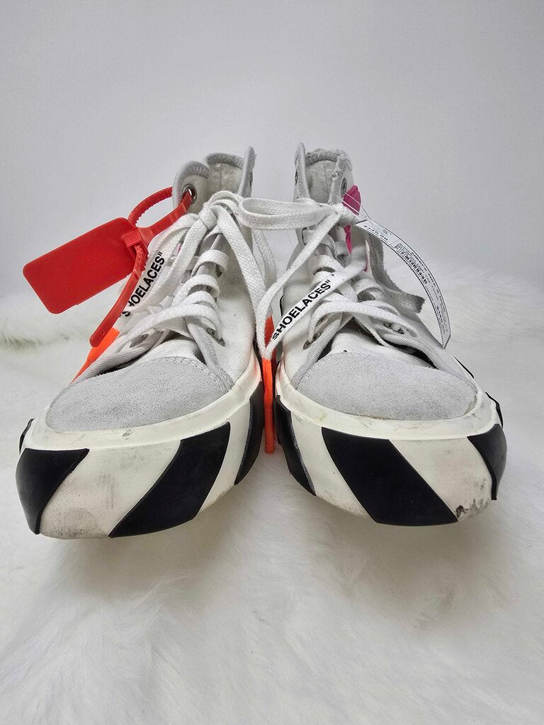 Off-White High Top Tennis Shoes