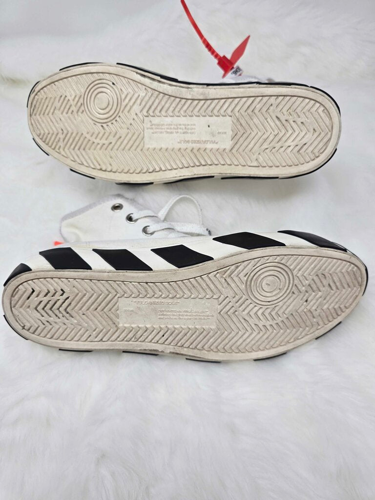 Off-White High Top Tennis Shoes
