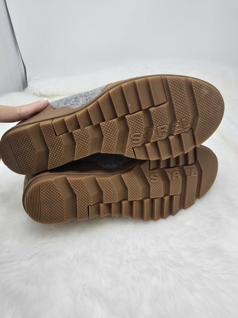 Evie Ankle Lace up wedge bootie