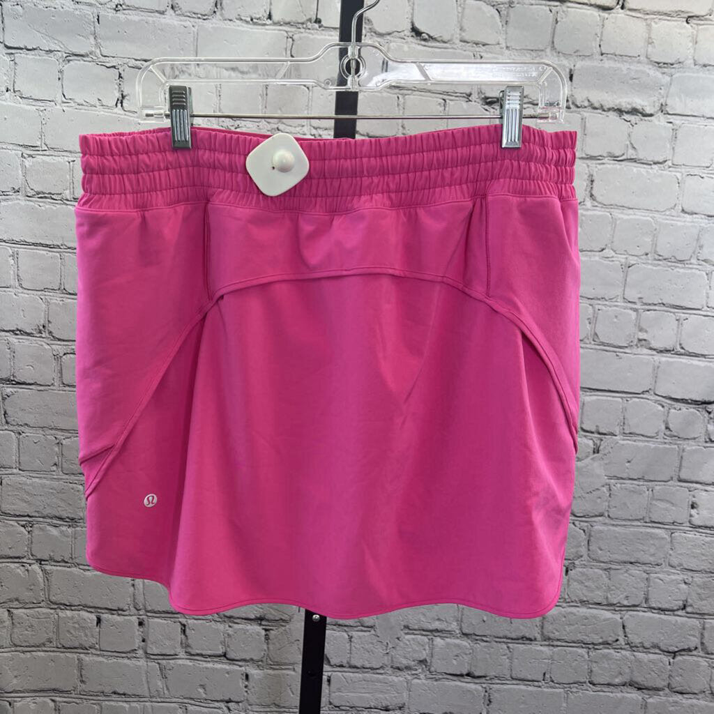 Lululemon Women's Hot Pink Pull On Sporty Athleisure Skort