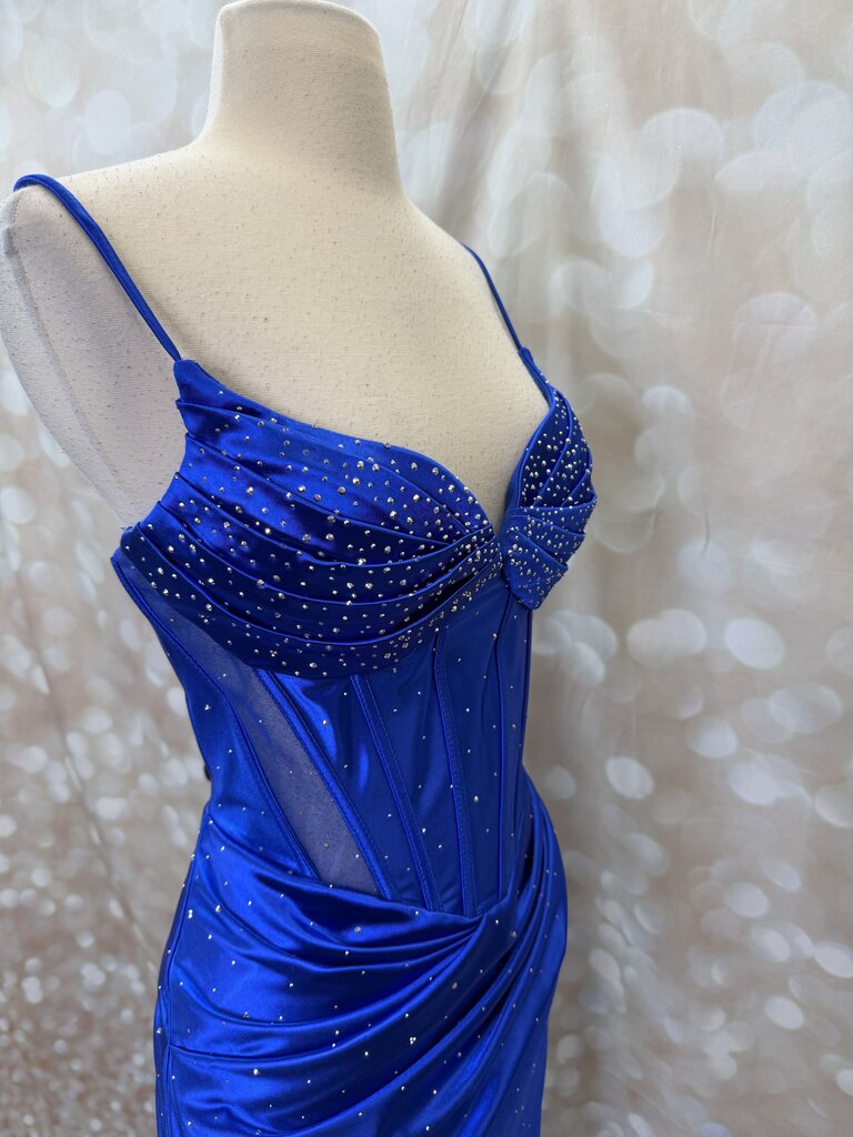 Silver Sparkle Prom Dress