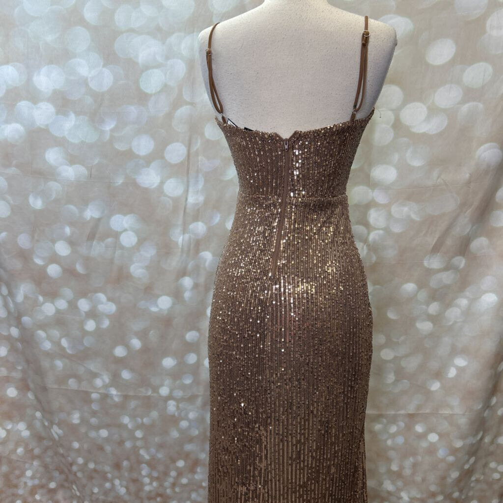 sparkly long straight