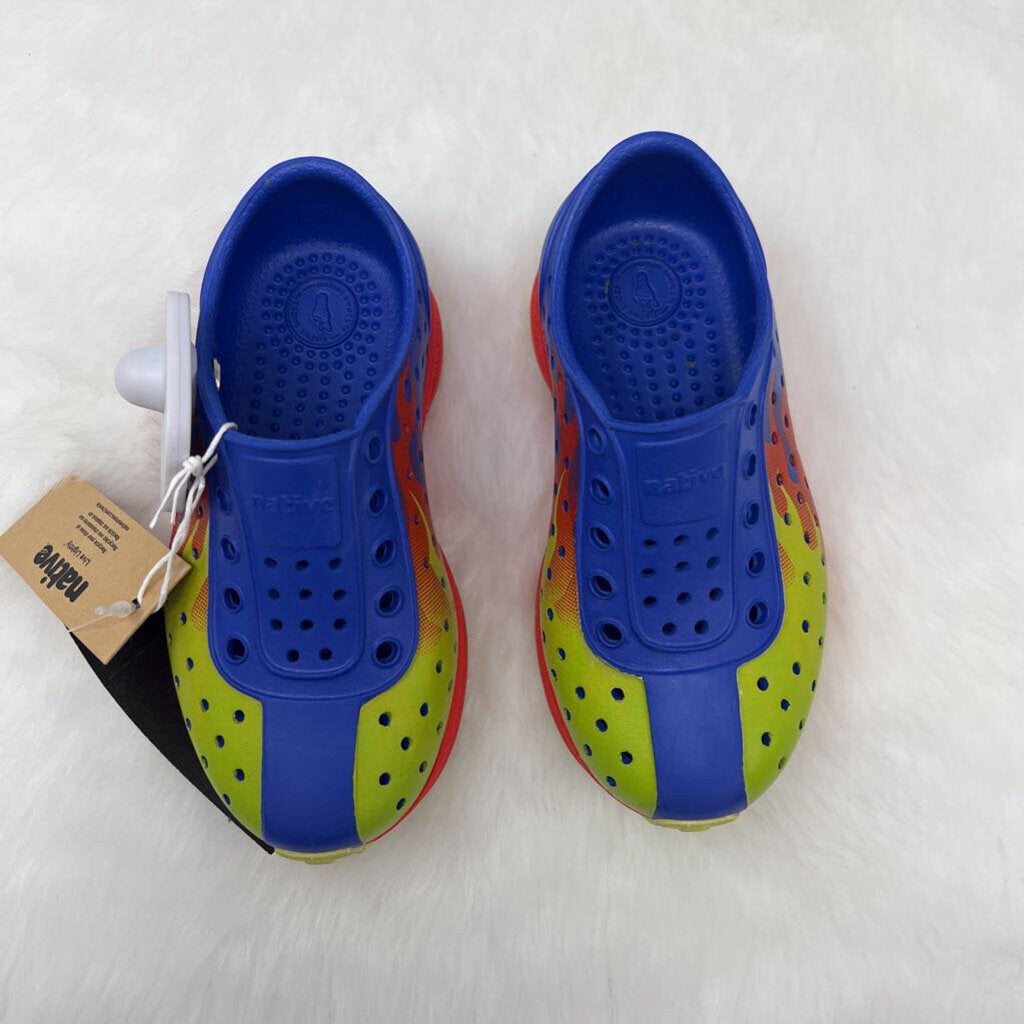 robbie sugarlite print clogs NWT