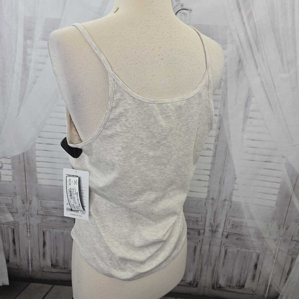 NWT Signature Rib Thin Strap Tank