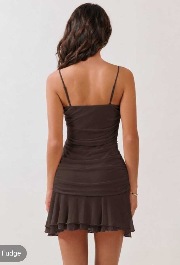 V-neck Mini Dress