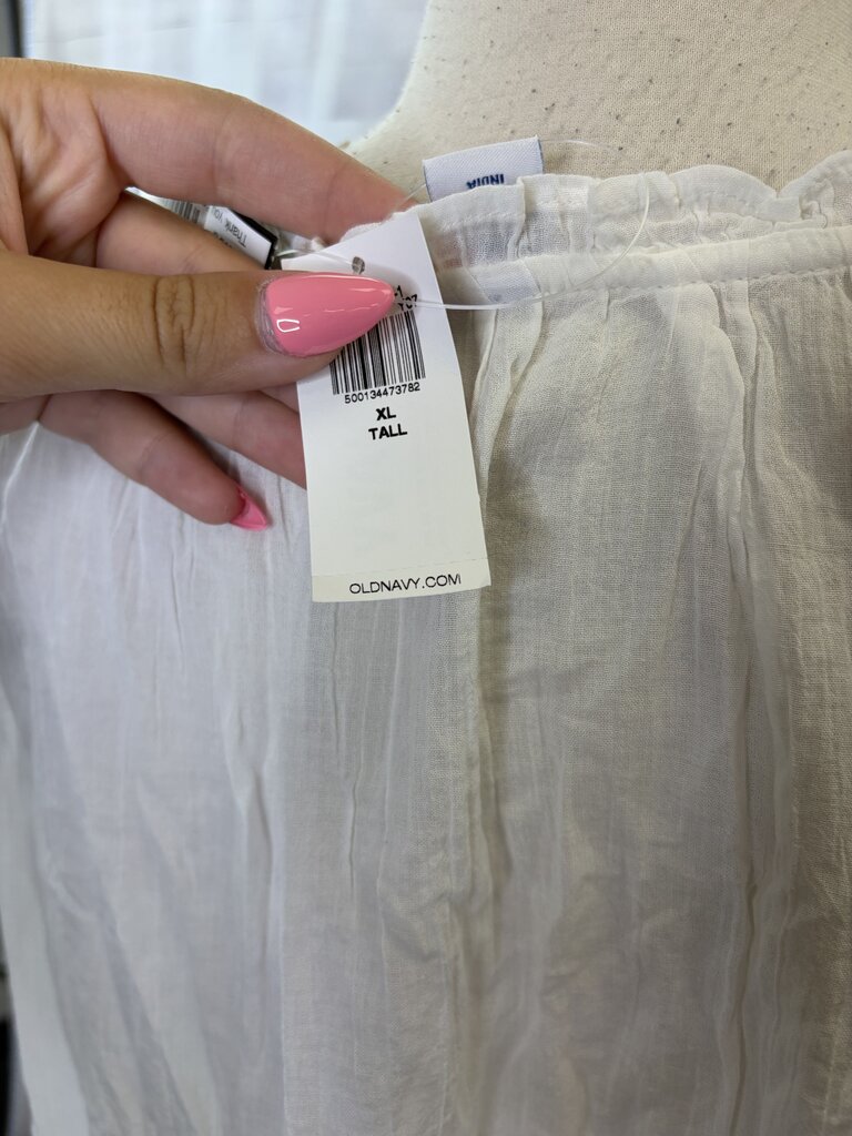 NWT Cotton Tie Shirt