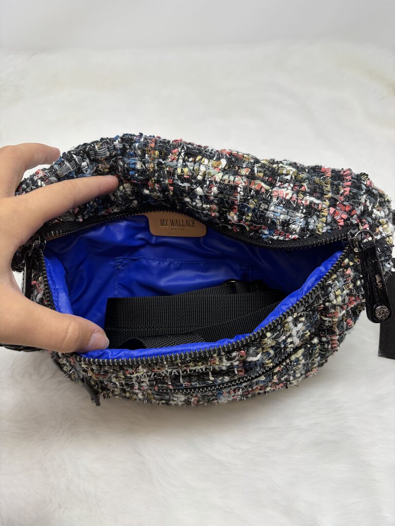 Midnight sparkle boucle sm crossbody sling
