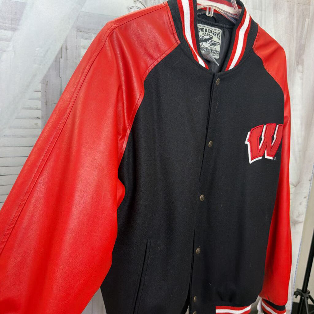 NWT Vintage Wisconsin Badgers Varsity Jacket