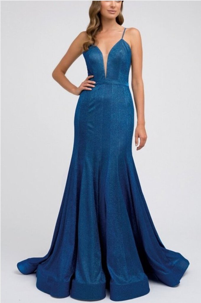 Deep v - neck fitted Dress