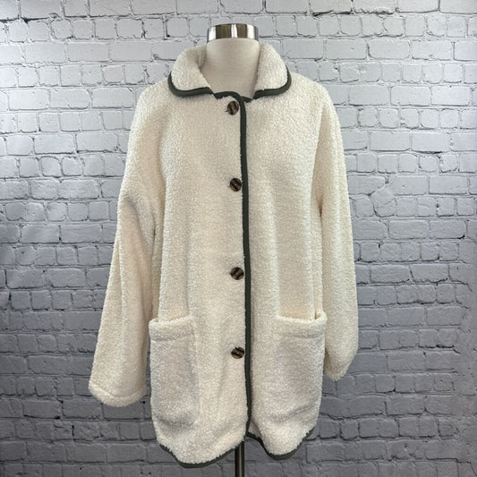 Sherpa Button Up Jacket