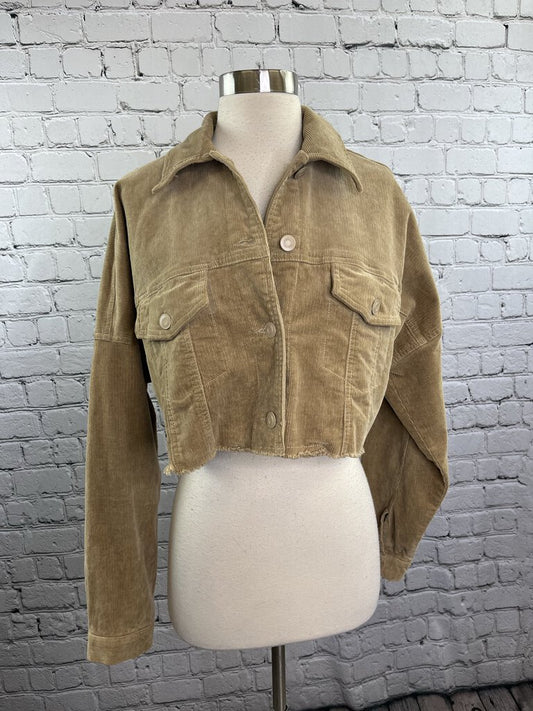 Corduroy Crop Jacket