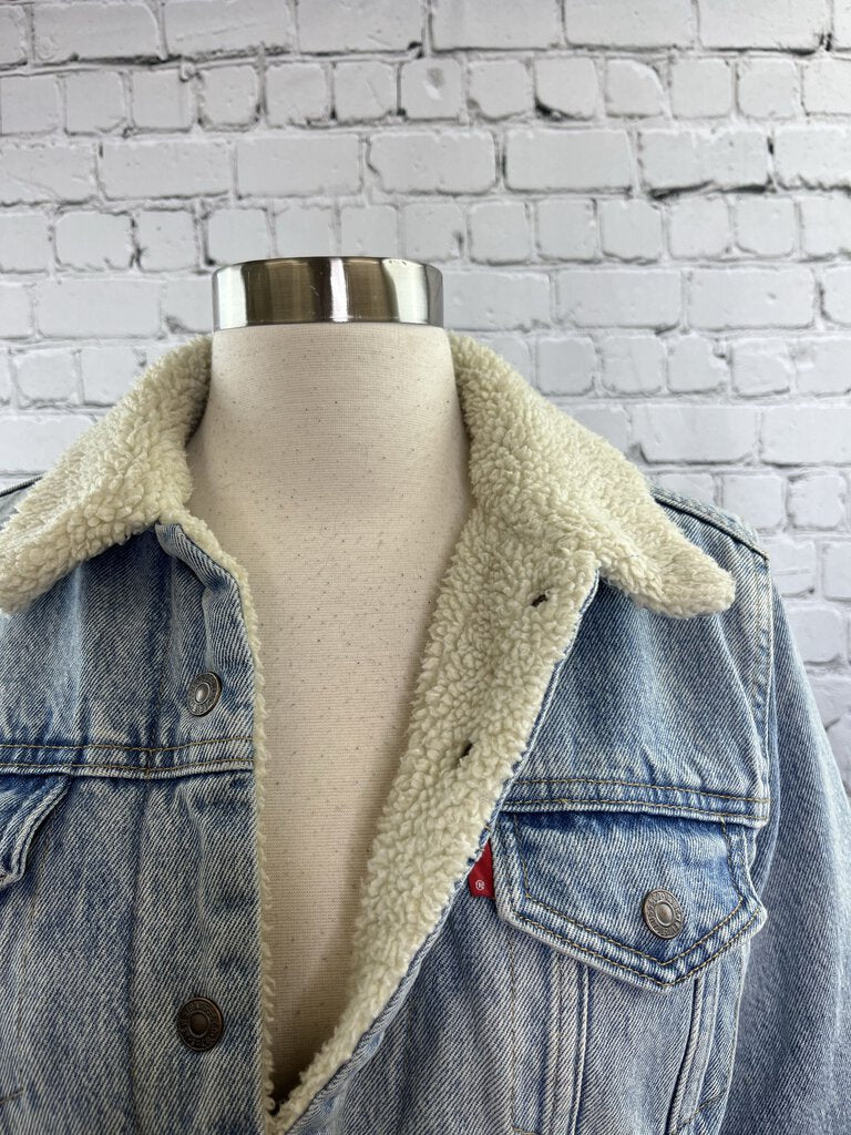 Sherpa Jean Jacket