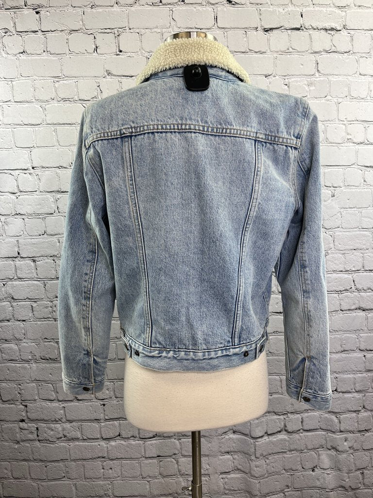 Sherpa Jean Jacket