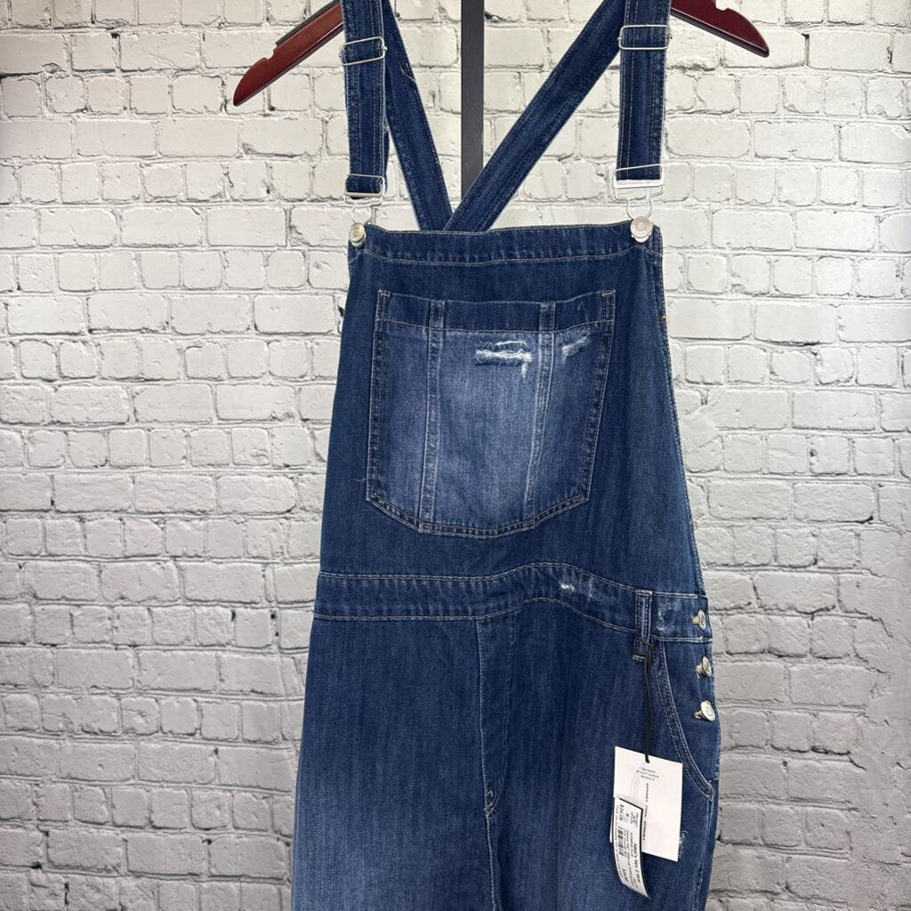 NWT Wide Leg Pretty Cute Overalls