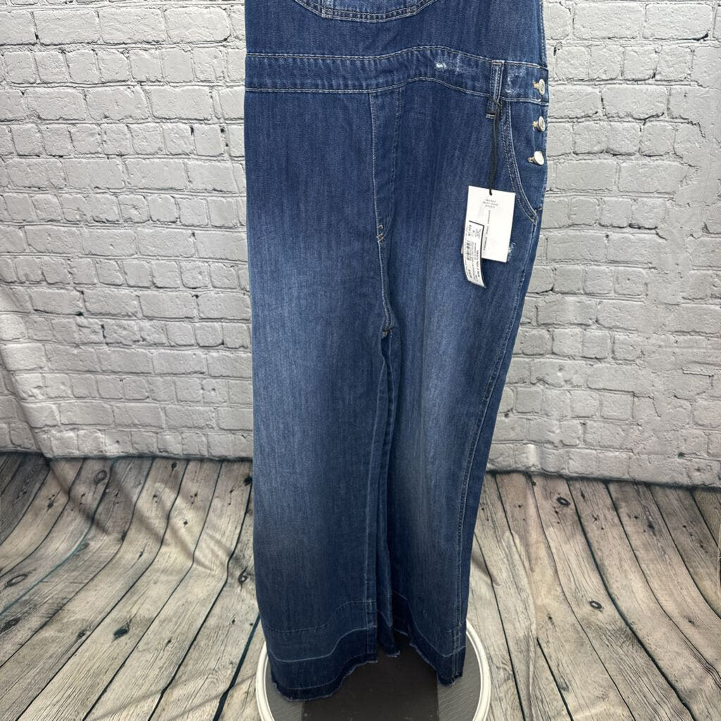 NWT Wide Leg Pretty Cute Overalls