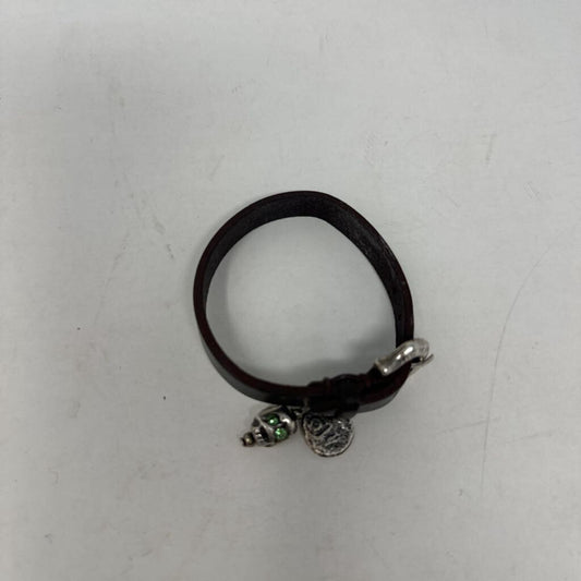 Skull Leather Bracelet