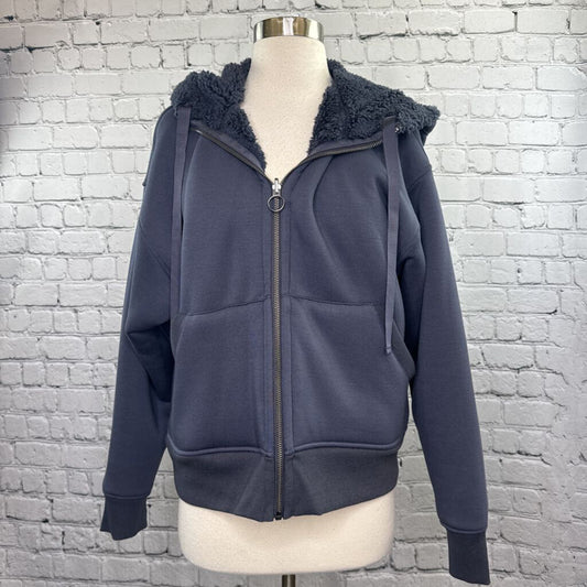 Faux Furlined Zip Up