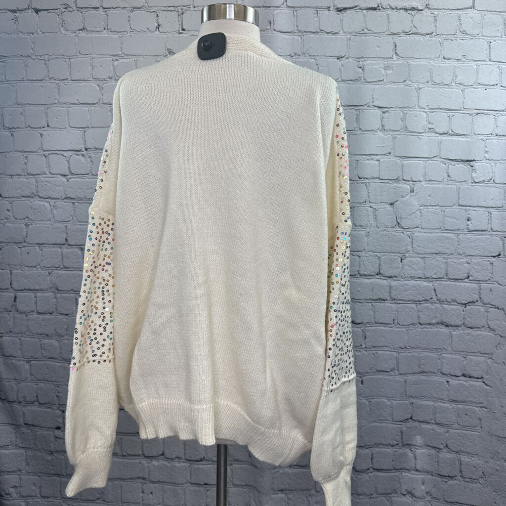 NWT Sequin Knit Sweater