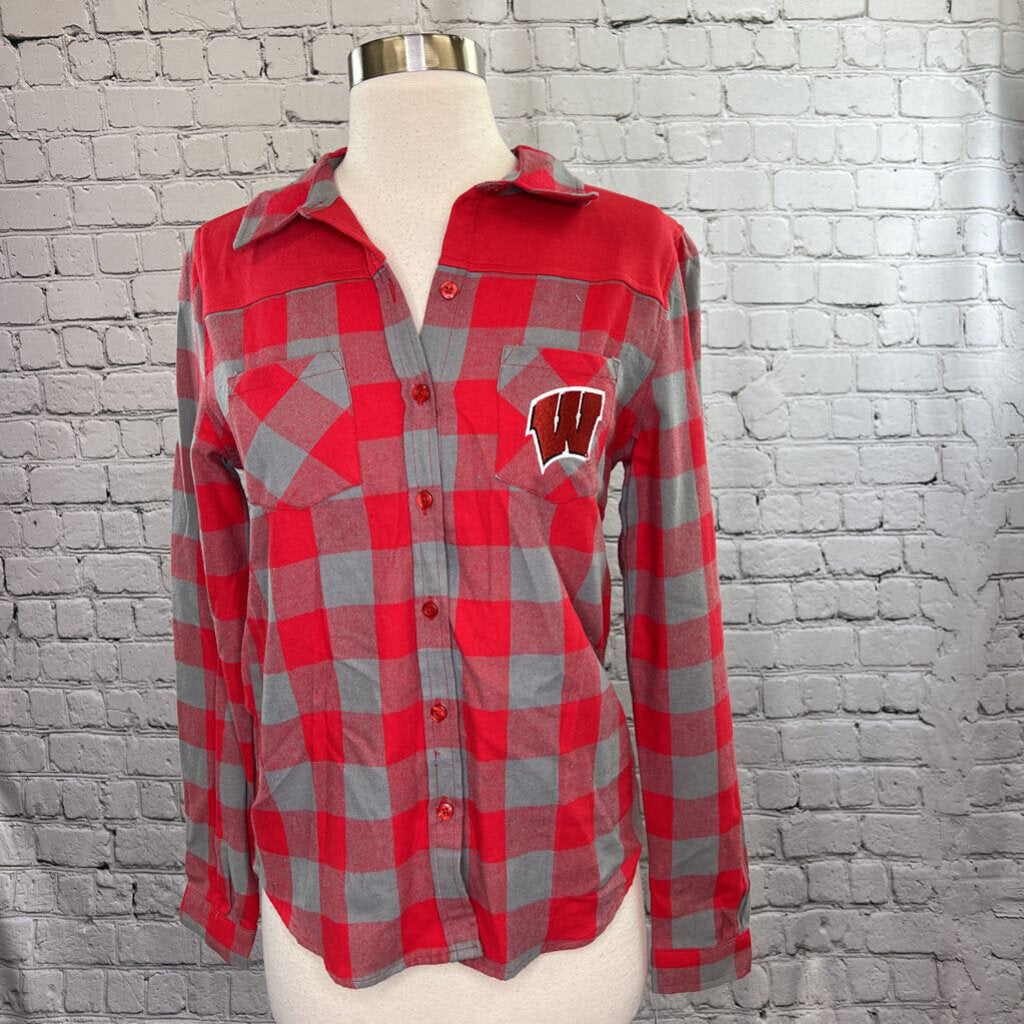 WI Badgers NWT Flannel