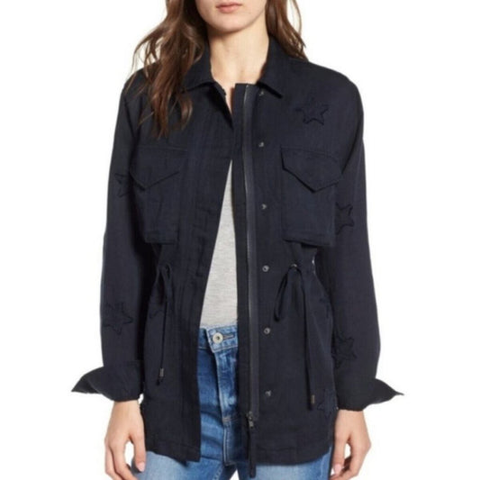 NWT Indigo Stars Zip Jacket