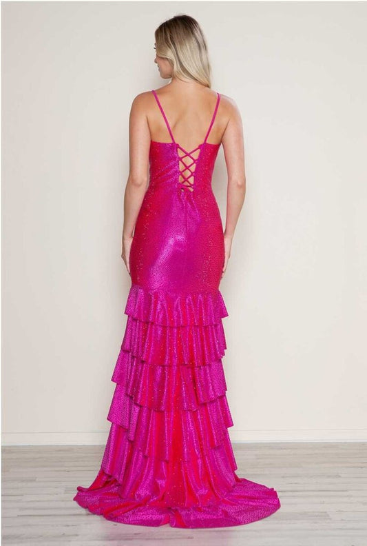 Hot Stone Prom Dress