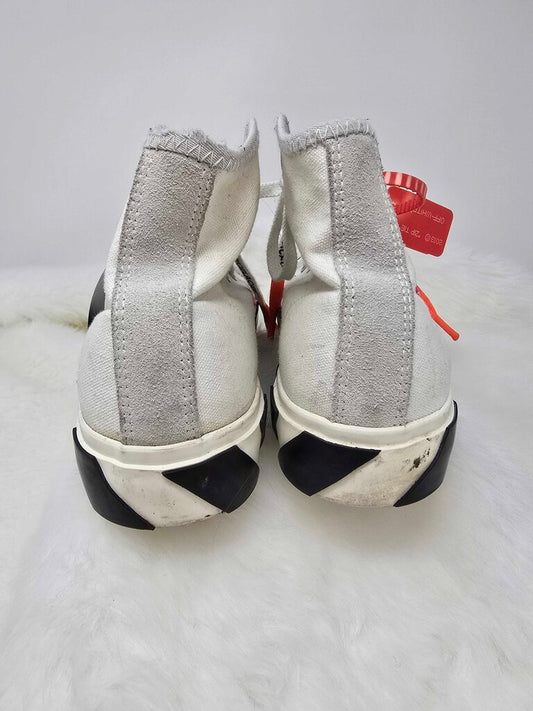 Off-White High Top Tennis Shoes