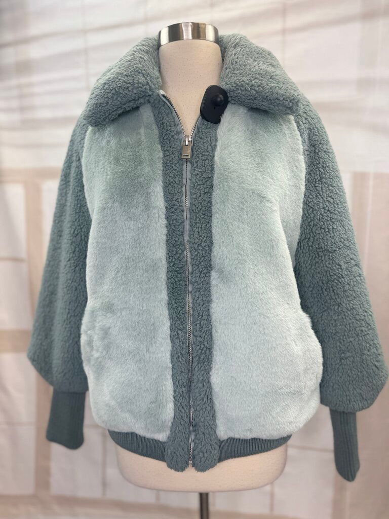 Sherpa Baseball Jacket