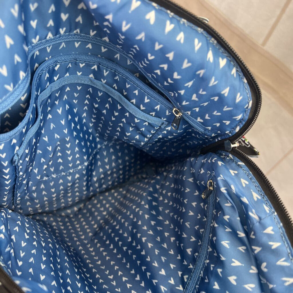 Love Scribble Happy Trails Backpack w/ Pouch