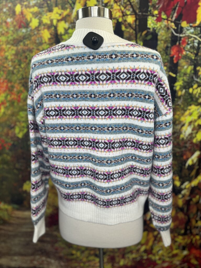 NWT Fair Isle Cardigan Sweater