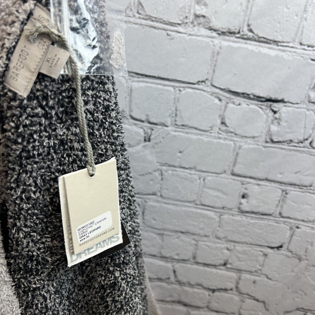 NWT Fuzzy Leopard Cardigan
