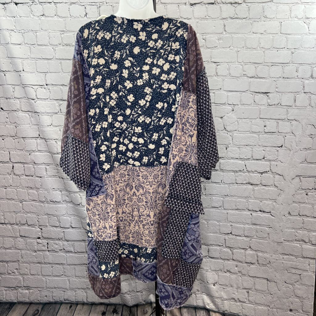 Pattern Coverup Shirt