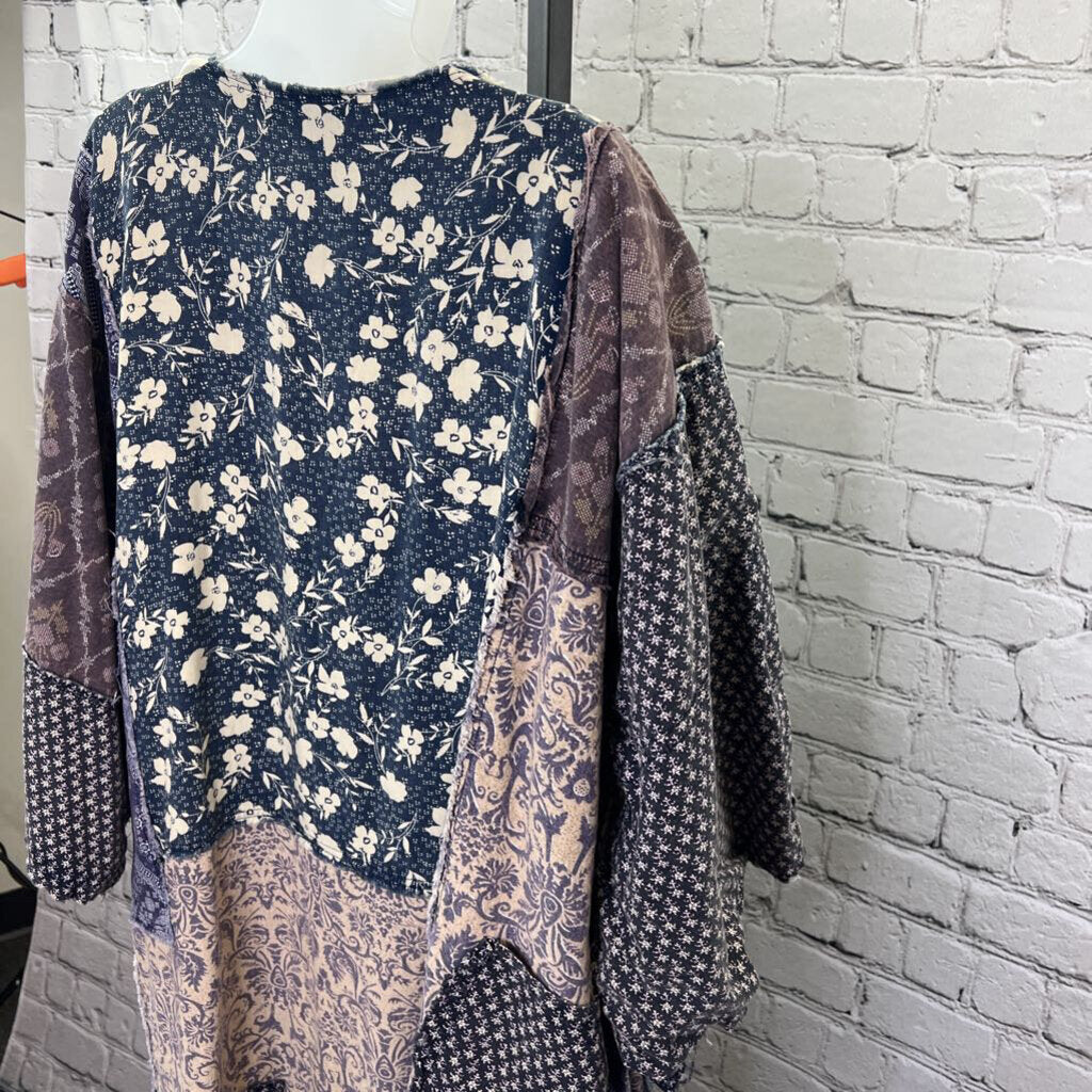 Pattern Coverup Shirt