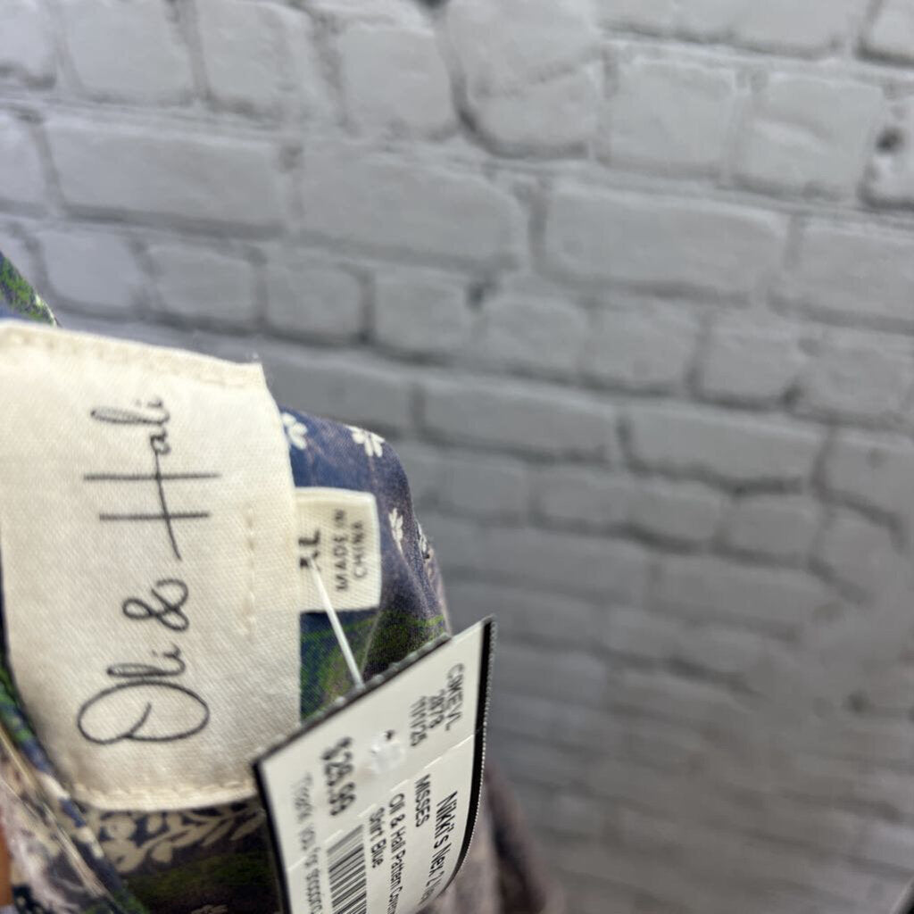 Pattern Coverup Shirt