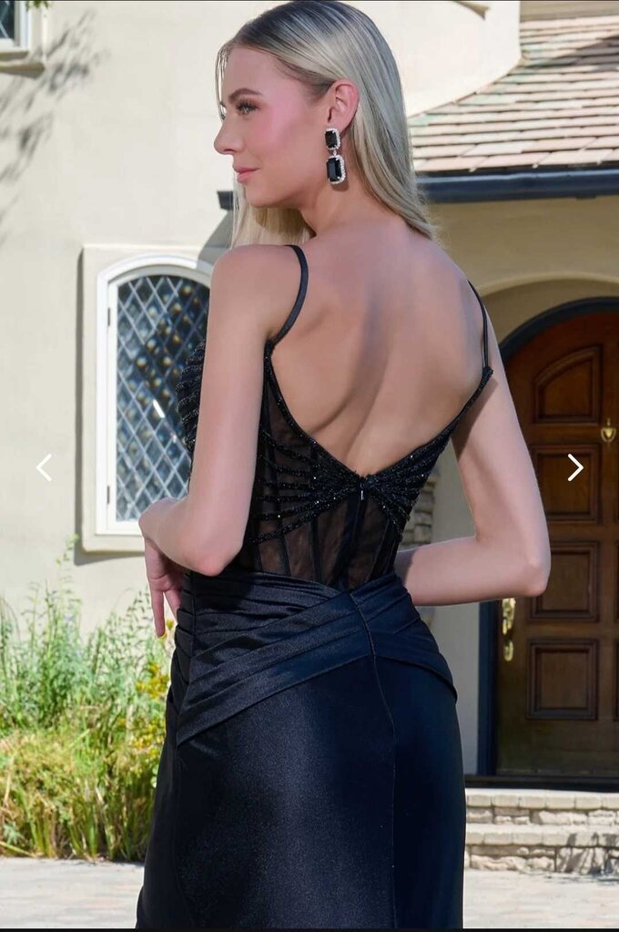 Elegant and figure-flattering gown