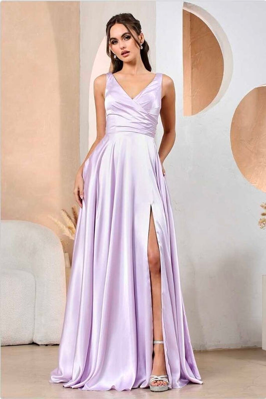A-line gown