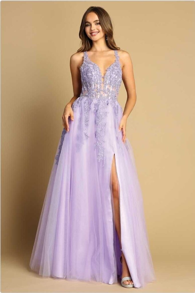 A-line gown