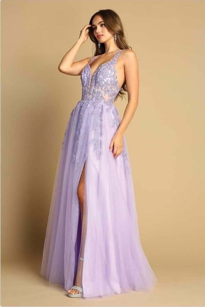 A-line gown