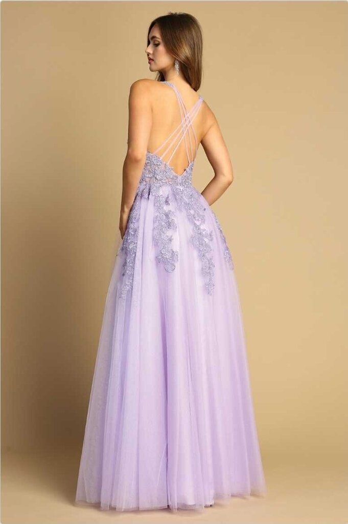 A-line gown