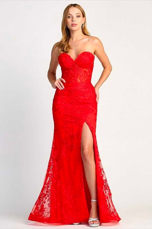 Strapless Gown