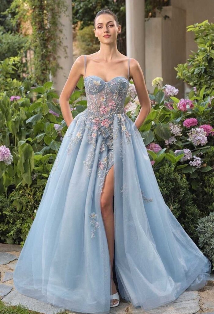 Full-length ball gown