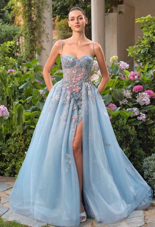 Full-length ball gown