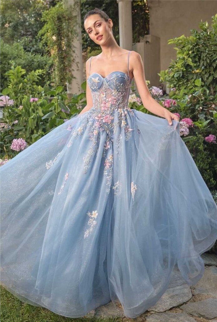 Full-length ball gown