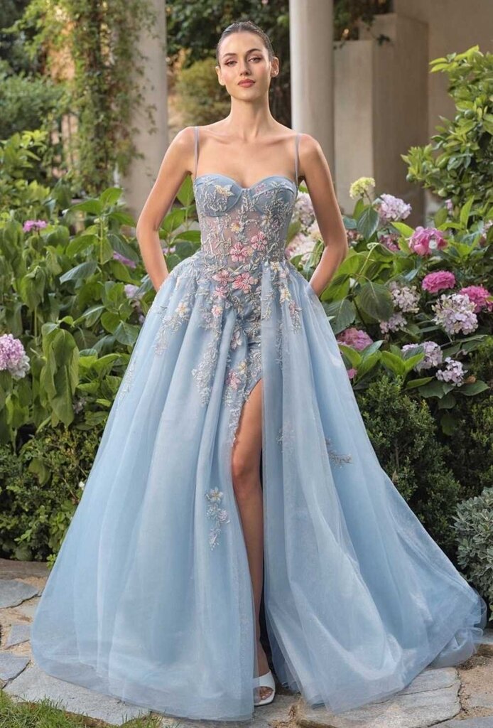 Full-length ball gown
