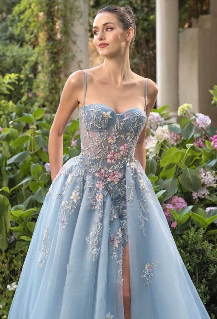 Full-length ball gown