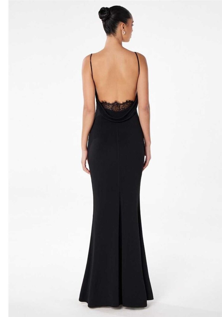 Fitted low back gown