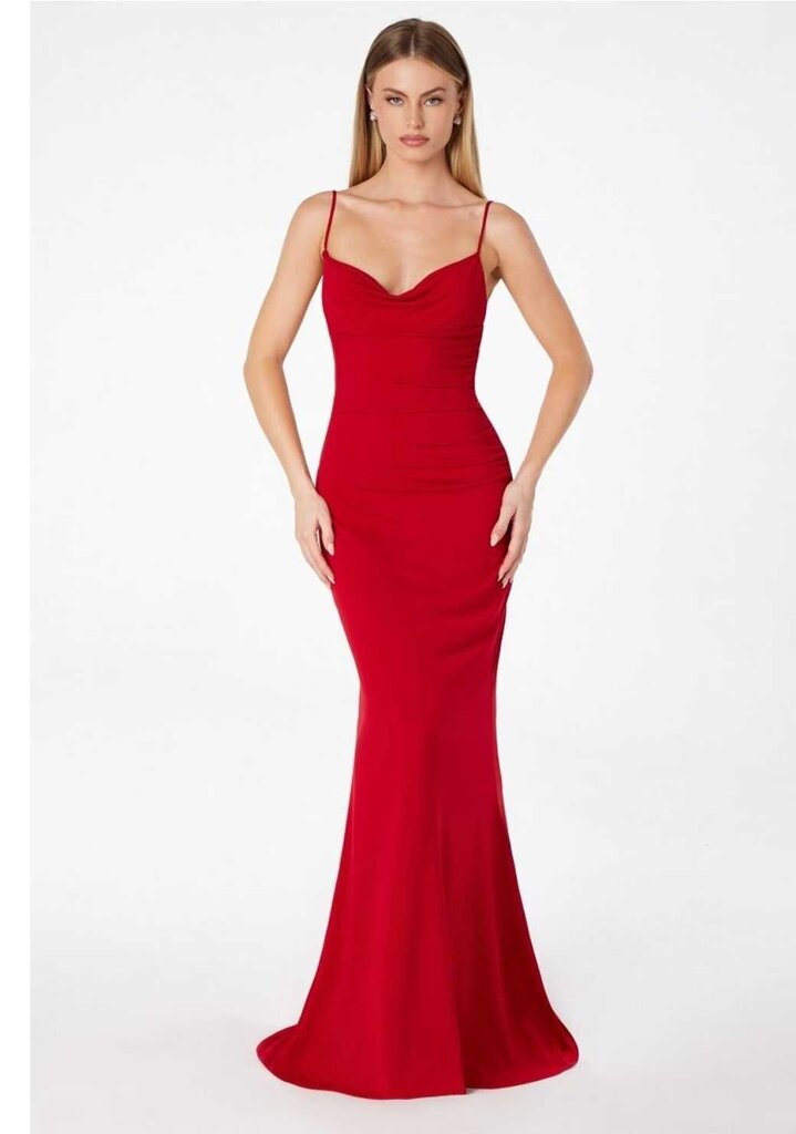 Fitted low back gown