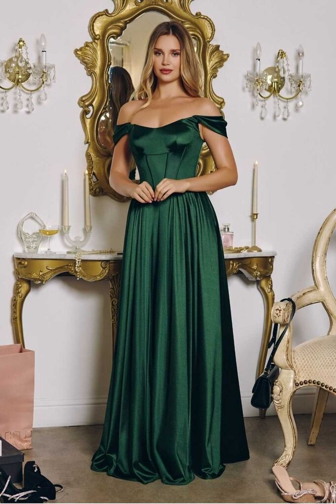 A-line gown